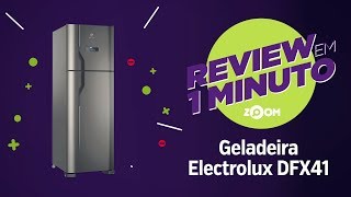 Geladeira Electrolux DFX41 371 Litros  Análise  REVIEW EM 1 MINUTO  ZOOM [upl. by Schacker]