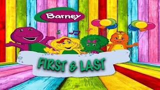 First amp Last  Barney Theme Song [upl. by Adikam]