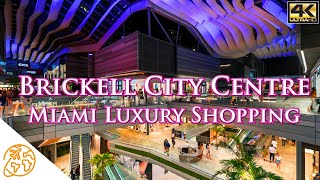 Brickell City Centre Center Miami Florida Luxury Shopping Mall [upl. by Kin]