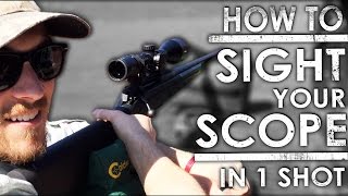 How To Sight In A Rifle Scope EASY  The Sticks Outfitter  EP 14 [upl. by Atlanta]