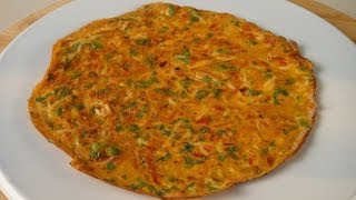 Indian Masala Omelette  Sanjeev Kapoor Khazana [upl. by Eceined]