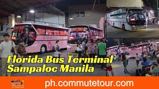 Florida Sampaloc Bus Terminal [upl. by Nnylirej174]