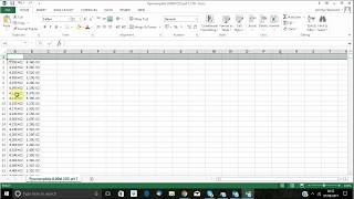 How to make a FTIR spectra in excel from a CSV file [upl. by Horodko]