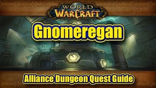 Classic WoW Gnomeregan Alliance Quest Guide [upl. by Aniral]