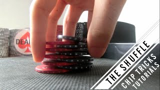 Poker Chips Trick  The Shuffle Tutorial [upl. by Nodla]