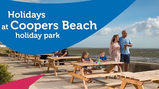 Coopers Beach Holiday Park  Mersea Island Essex [upl. by Noslrac]