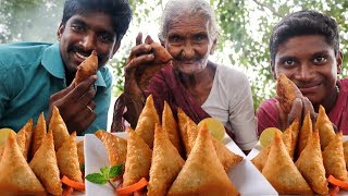 Samosa Recipe  How to make Samosa with Granny Mastanamma [upl. by Llehcram]