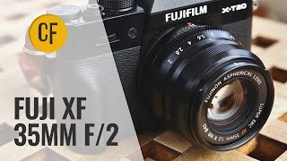 Fuji XF 35mm f2 R WR lens review with samples [upl. by Orvan]