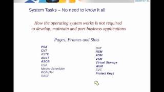 IBM Academic Initiative zOS System Memory Architecture  Unit 10 [upl. by Zetta]