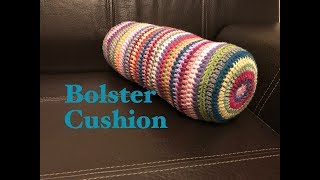 Ophelia Talks about a Crochet Bolster Cushion [upl. by Nerissa]