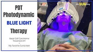 PDT PHOTODYNAMIC BLUE LIGHT THERAPY  Skin Cancer Treatment  Basal Cell Carcinoma  EP04 [upl. by Yebot360]