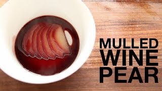 Simple Delicious WinePoached Pears [upl. by Velda]