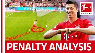 Robert Lewandowski  How To Score The Perfect Penalty [upl. by Nidroj810]