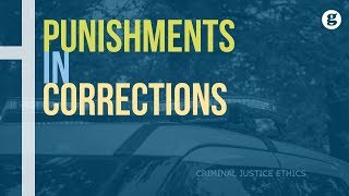 Punishments in Corrections [upl. by Swope]