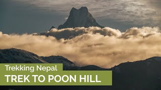 Trek to Poon Hill  Trekking Nepal [upl. by Noirred734]