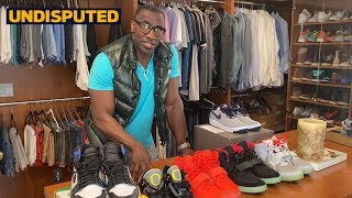 Shannon Sharpe’s Exclusive Sneaker Collection Red Octobers Travis Scotts  more  UNDISPUTED [upl. by Seow1]