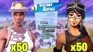 I hosted a 100 RARE SKIN custom scrim in Fortnite INSANE [upl. by Torray]