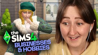 EARLY ACCESS to The Sims 4 Businesses amp Hobbies Streamed 3125 [upl. by Somerville]