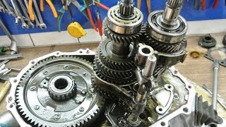 How to disassemble a MANUAL transmission [upl. by Ahsiet]