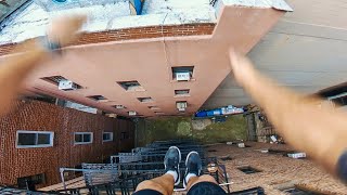 New York Rooftop Parkour POV 🇺🇸 [upl. by Einwat]