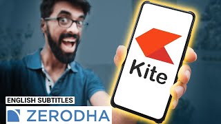 How to 🟢BUY 🔴SELL SHARES on Zerodha Demat ac KITE APP Live Demo [upl. by Atik]