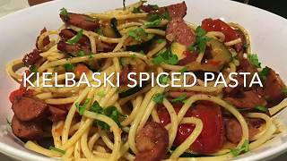 BEST POLISH SAUSAGE RECIPE Kielbaski Spiced Pasta SAINT HELENA CHEF [upl. by Collen785]