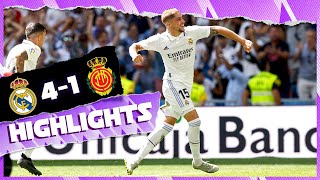 Real Madrid 41 Mallorca  HIGHLIGHTS  LaLiga 202223 [upl. by Motch]