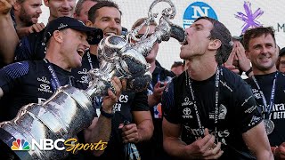 Americas Cup 2021 Day 7  EXTENDED HIGHLIGHTS  NBC Sports [upl. by Annaujat]