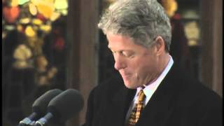 President Clintons Remarks in Londonderry 1995 [upl. by Atileda]