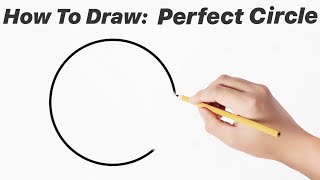 HOW TO Draw A Perfect Circle 3 Methods [upl. by Odrareve538]