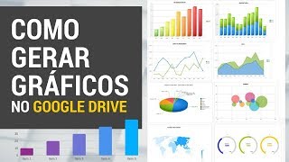 Como Gerar Gráficos dentro das Planilhas do Google Drive [upl. by Jeff457]