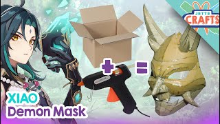 Xiao Mask Cardboard Diy  Tutorial [upl. by Hannis555]