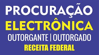 PROCURAÇÃO ELETRÔNICA RECEITA FEDERAL  ECAC como solicitar [upl. by Llertac]