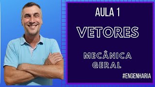 AULA 1  VETORES MECÂNICA GERAL [upl. by Pelaga283]