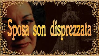 Montserrat Caballe  Sposa Son Disprezzata  Bajazet  quot Antonio Vivaldi quot  Song amp Lyrics CC [upl. by Lemra396]