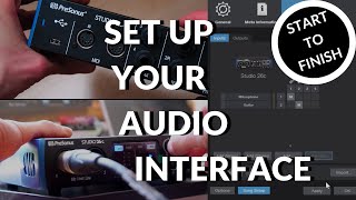 How to Set Up Your Audio Interface with Studio One  PreSonus [upl. by Enomes599]