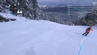 Borovets Bulgaria Yastrebets 1 really cold weather  19 degrees March 2022 [upl. by Bergerac]