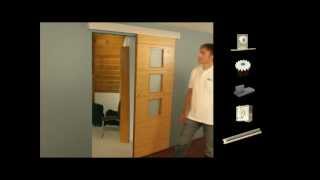 SoftClose Sliding Door System by Mantion [upl. by Anaoy10]