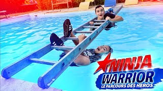 NINJA WARRIOR CHALLENGE Piscine Édition [upl. by Westlund]