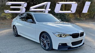 2018 BMW 340i ZHP Review The Perfect Used Baby M3 [upl. by Tiedeman]