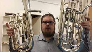 Baritone vs Euphonium  Comparison [upl. by Anonyw]