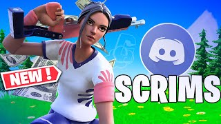 NEW Open Scrims Discord How To Join Fortnite Scrims [upl. by Magas]