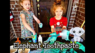 Elephant Toothpaste  Easy DIY Science Experiment for kids [upl. by Eelyab]