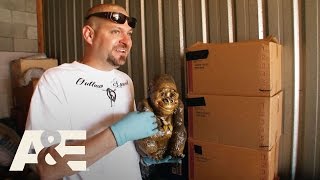 Storage Wars Back to the Locker Jarrod amp Brandis Interesting Finds  Part 1  AampE [upl. by Janis]