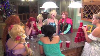 Disney Princesses Get TURNT UP Bloopers [upl. by Iadam18]