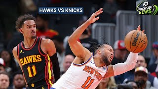 hawks vs knicks  highlights [upl. by Tindall120]