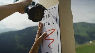 Hahnenkamm Bike Trail Streckenbesichtigung [upl. by Anej]