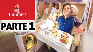 ✈️Vuelo de Lujo 1st Flight EMIRATES México a Dubai  Experiencia BUSINESS CLASS ✈️ [upl. by Isleana]