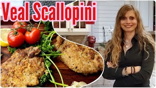 Italian Veal Scallopini Recipe  Best Veal Ever [upl. by Forlini287]