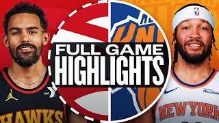 HAWKS at KNICKS  FULL GAME HIGHLIGHTS  January 20 2025 [upl. by Aaron]